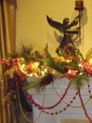 Mantle Decorating Ideas for Christmas Christmas Fireplace Decorations