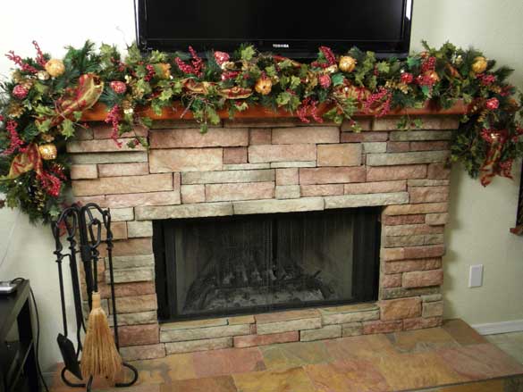 Mantel Christmas Decorating Ideas Modern Home Design